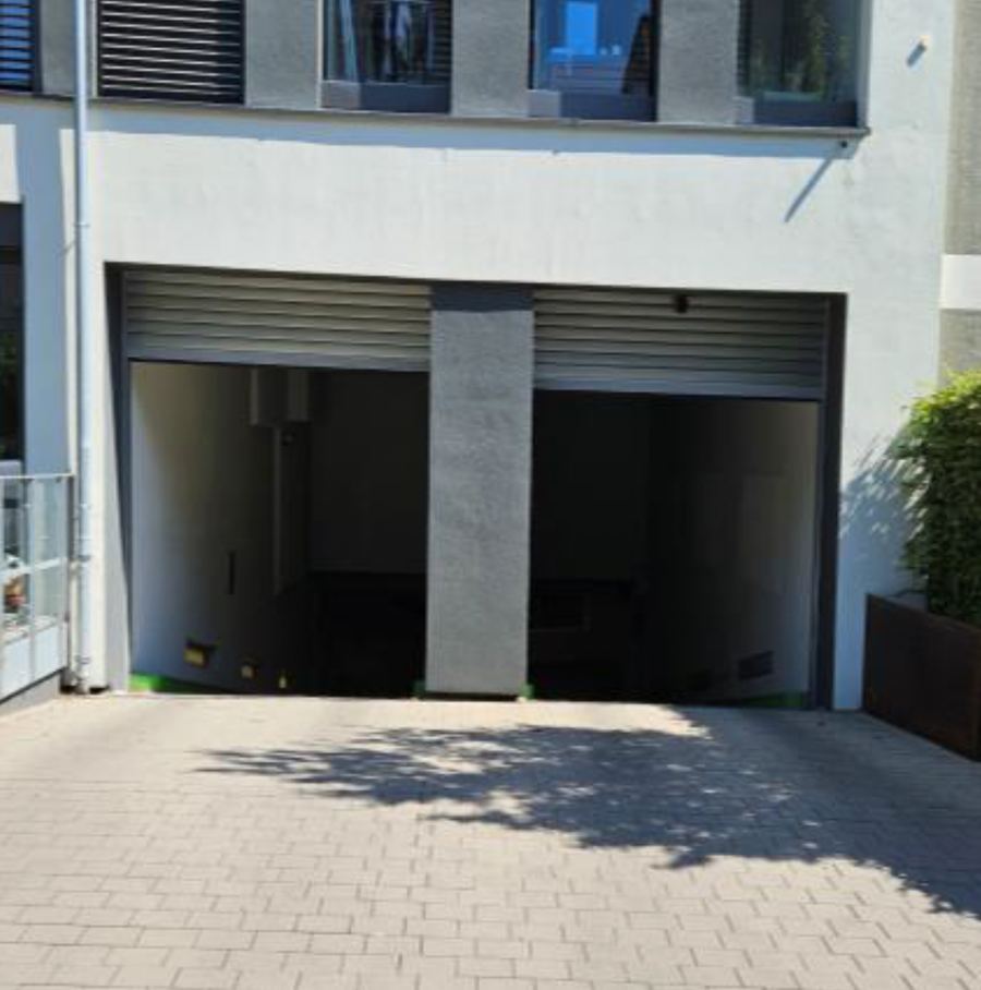 Einfahrt der Tiefgarage Bismarckstraße in Ludwigsburg